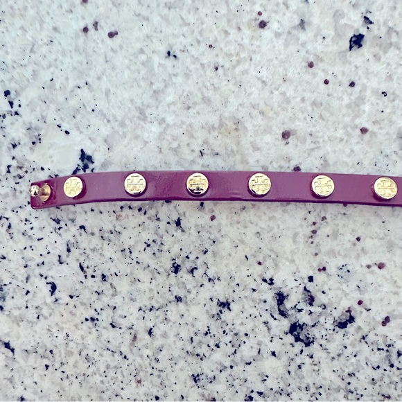 Tory Burch double wrap stud leather bracelet! - Picture 10 of 11